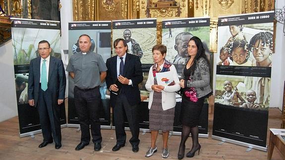 Inuguración de la muestra en Cigales.