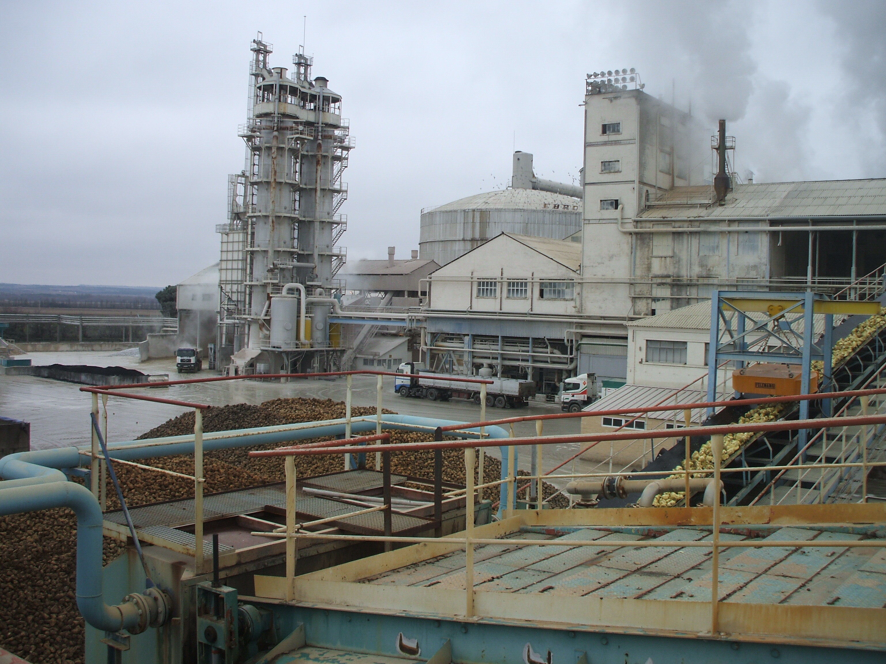 Instalaciones de la Azucarera de Toro. 