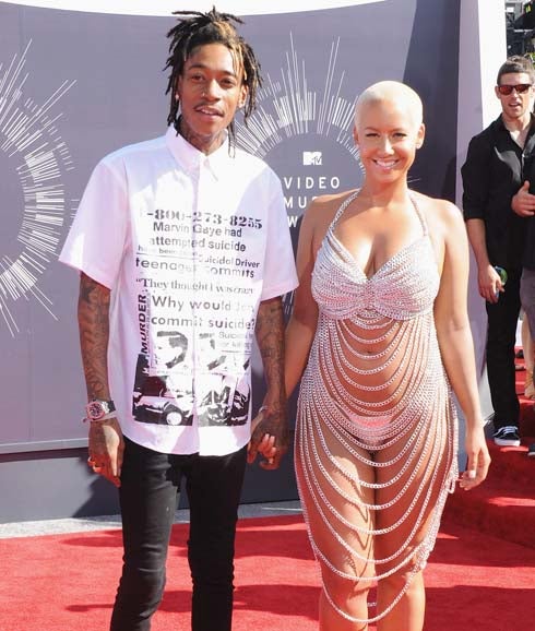 Amber Rose y Wiz Khalifa rompen su relación