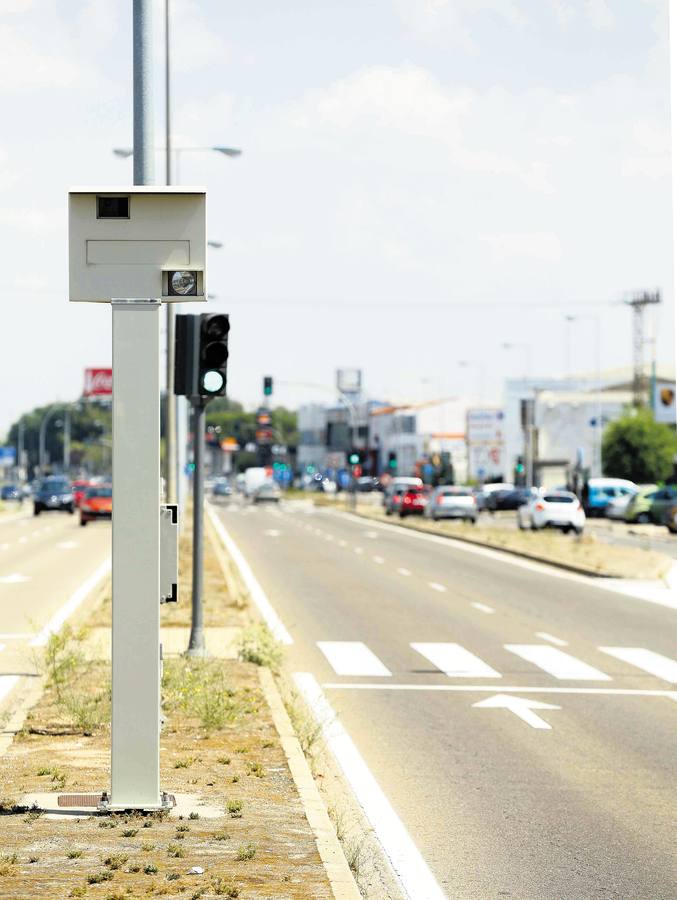 Radar de la avenida de Burgos. 