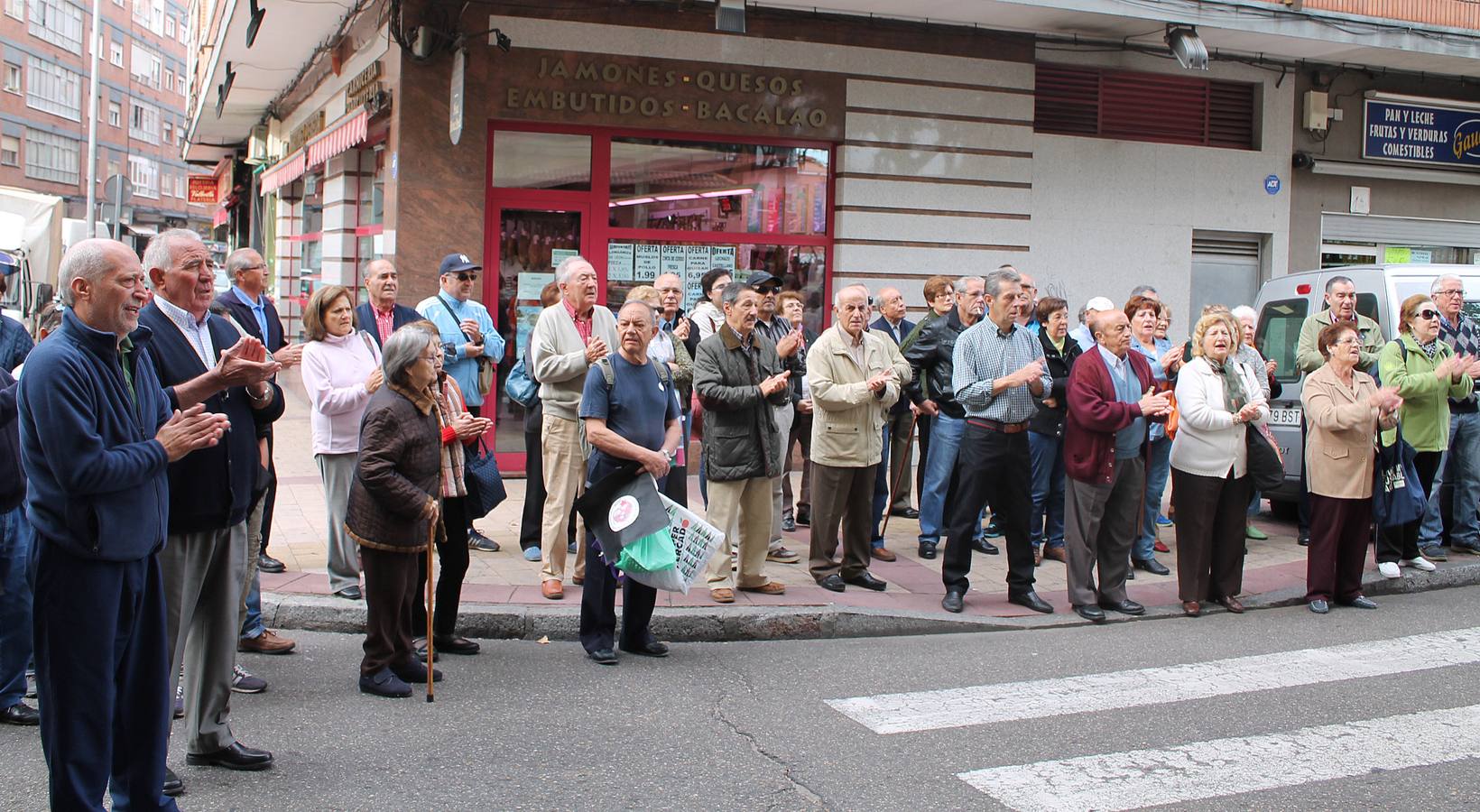 Manifestación en la calle Penitencia.