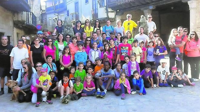 Excursión a San Martín del Castañar realizada esta misma semana por la Ampa del colegio San Francisco de Ciudad Rodrigo.