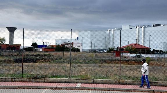Solar donde se construirá la residencia.