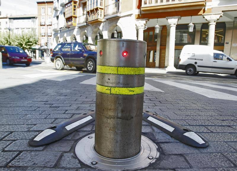 El bolardo de la Plaza Mayor 