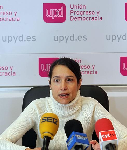 Luciana de Miguel, candidata a la Alcaldía por UPyD. 