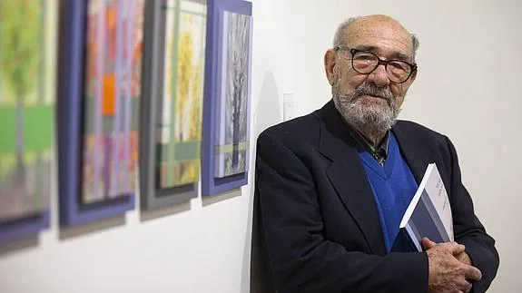 El pintor Arturo Martínez. 