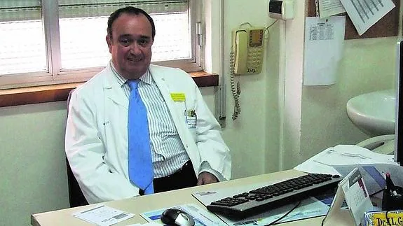 Juan Luís Gómez, jefe del servicio de Otorrinolaringología y Patología Cérvic´-Facial. 