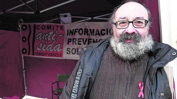 Carlos Rodríguez, durante las actividades de concienciación del año pasado.