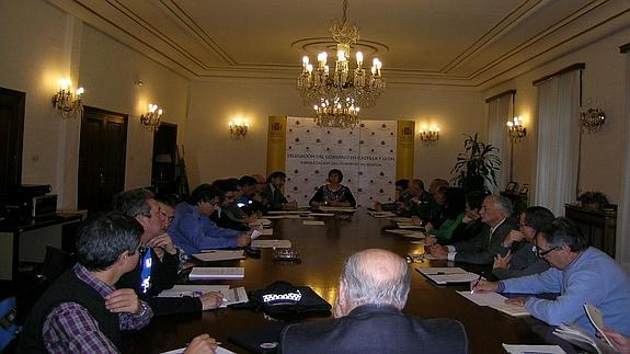 Reunión para preparar el dispositivo de tráfico.