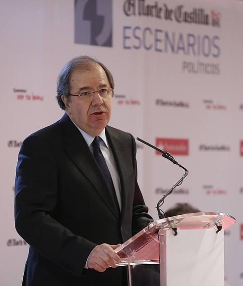 Juan Vicente Herrera en los 'Escenarios políticos' de El Norte de Castilla.