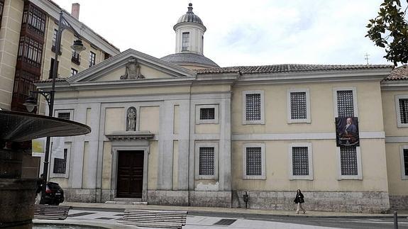 Fachada del monasterio de San Joaquín y Santa Ana en Valladolid.