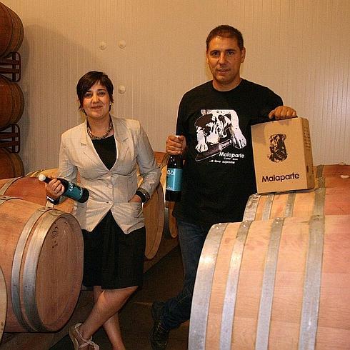 Elisa y Rubén, responsables del proyecto.