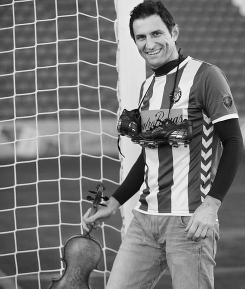 Marashi, en la portería del Estadio Zorrilla, su segunda casa. 