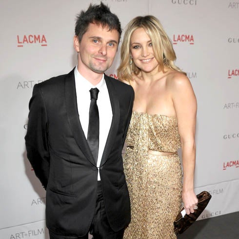 Matt Bellamy y Kate Hudson 