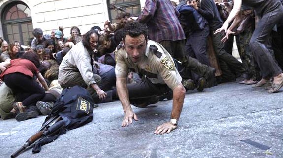 Una secuencia de 'The Walking Dead' 