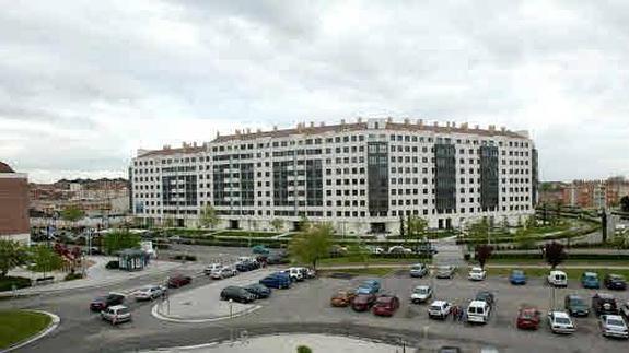 Viviendas en el antiguo solar que ocupaba la fábrica de Piensos Cía