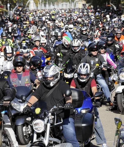 Imagen de la última concentración motera de Pingüinos