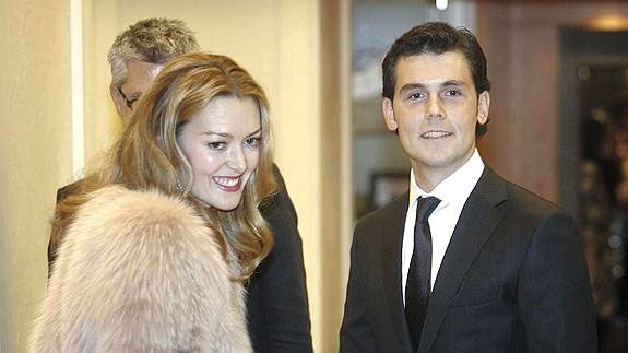 Marta Ortega y Sergio Álvarez