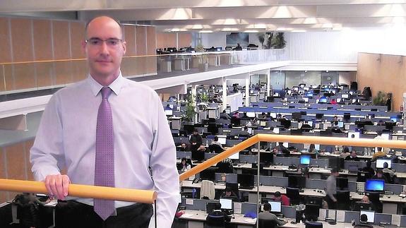 José Alberto García Coria, director del Centro de Innovación Tecnológica CENIT en las instalaciones que Insa tiene en Salamanca . 