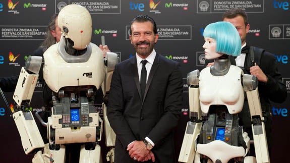 Antonio Banderas en la presentación