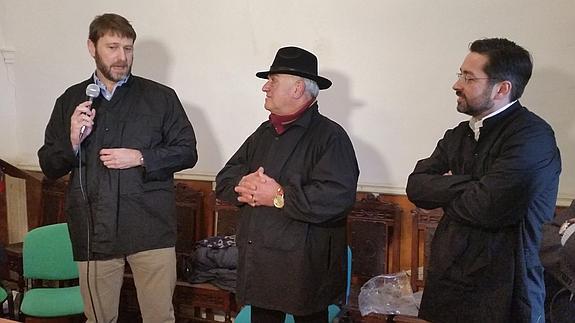 Carlos Suárez, Salvador Fernández y Eduardo Álvarez.