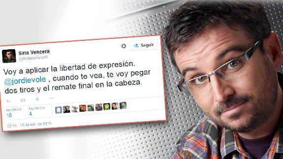 Jordi Évole, amenazado de muerte en Twitter