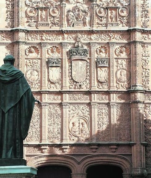 La popular fachada de la Universidad, uno de los rincones más visitados. 