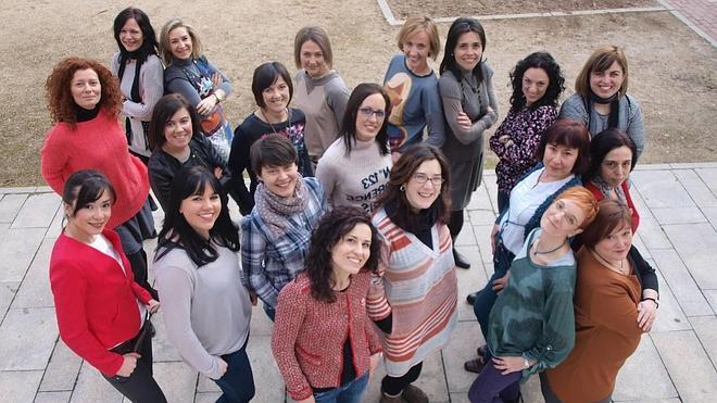 Participantes en la primera lanzadera de empleo de mujeres. 