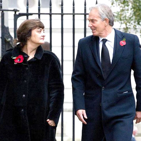 Tony y Cheri Blair