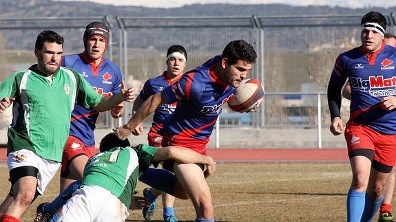 Momento de un partido anterior del Bigmat Tabanera Lobos. 