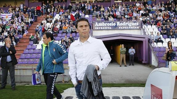 Rubi anuncia un Real Valladolid diferente ante el Girona