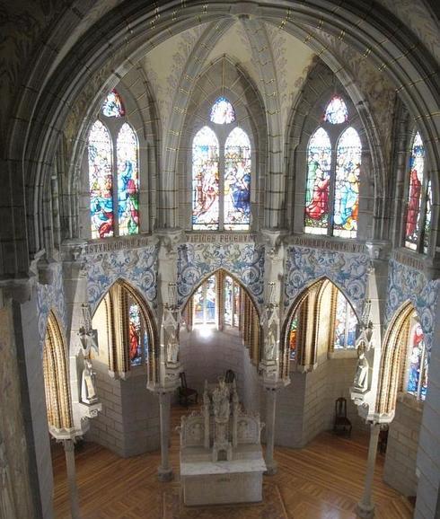 Imagen del interior del palacio. 