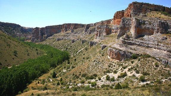 Las Hoces del Riaza, en Montejo de la Vega de la Serrezuela.