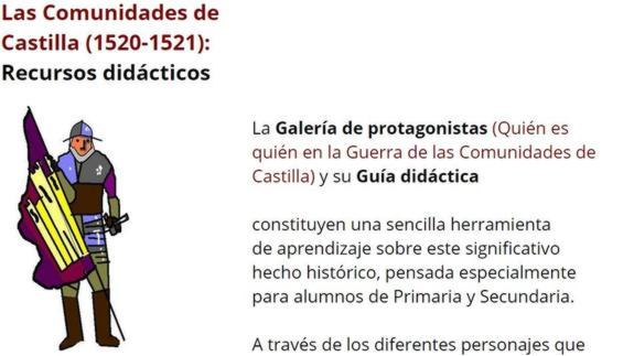 Varios «exiliados de Valladolid» crean una guía didáctica de los Comuneros