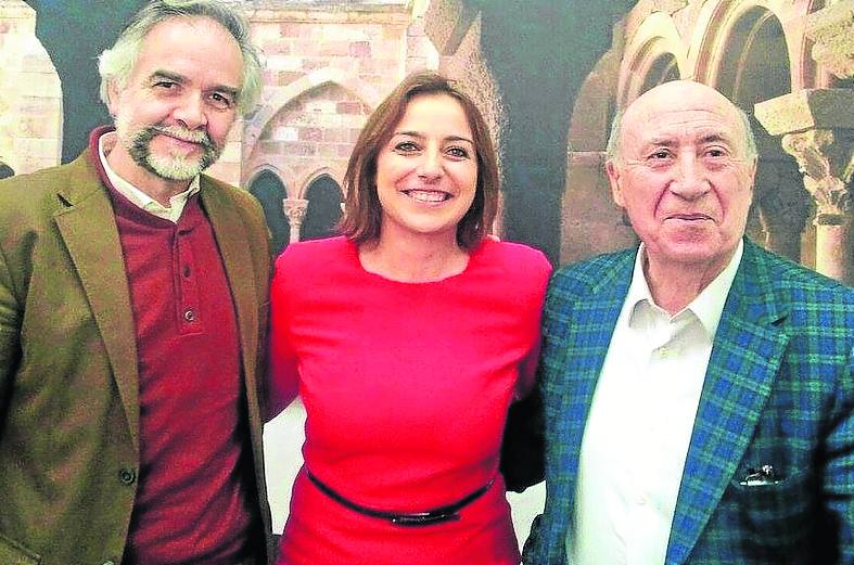 Luis Muñoz, Miriam Andrés y ‘Peridis’