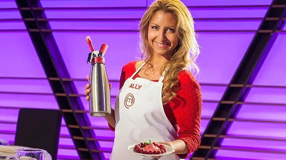 Sally, concursante de 'MasterChef'.
