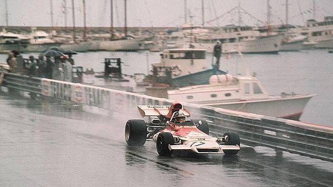 Beltoise y el BRM, bajo la lluvia de Mónaco en la edición de 1972, son un capítulo inolvidable en la historia de la F1. 