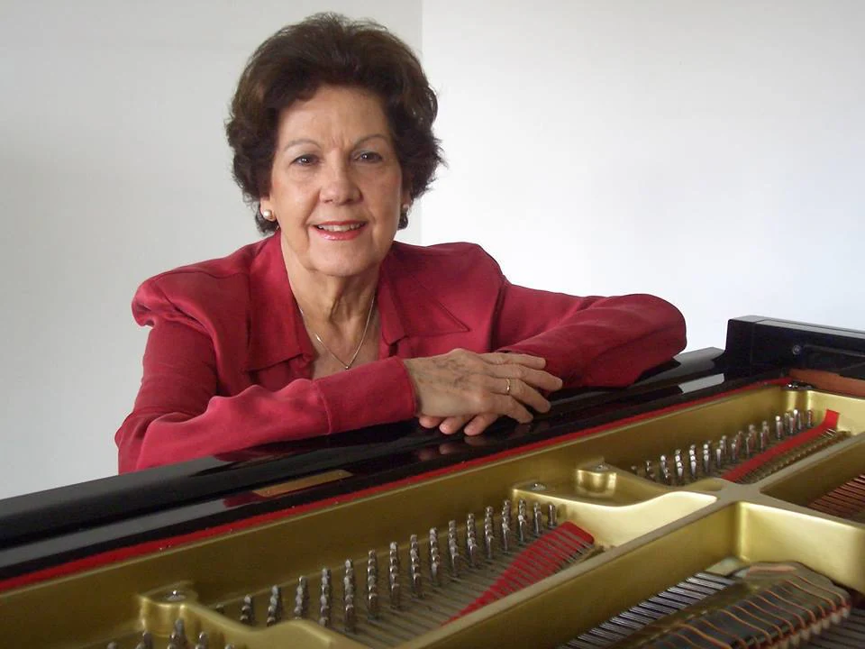 La pianista Isabel Guerras. 