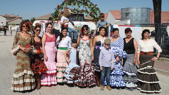 Participantes en la Feria de Primavera.Fernando de la Calle