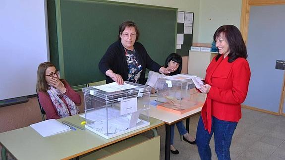 Votación en Salamanca en las pasadas elecciones 