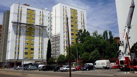 Estado actual de las obras.