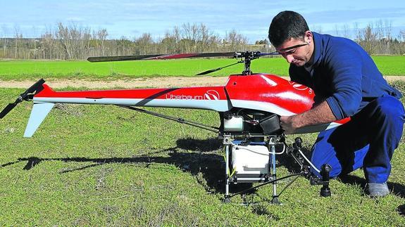 Drones que cuidan el campo