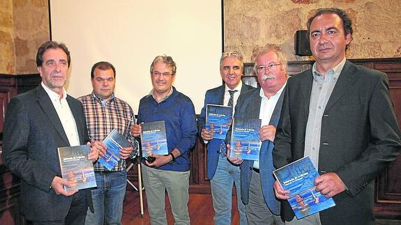 Juan José González, José Luis Alperi, Fernando Rubio, Antonio Gómez Bueno, José Prieto y José Luis García. 