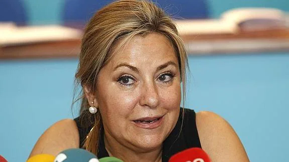 La vicepresidenta de la Junta y consejera de Empleo, Rosa Valdeón.
