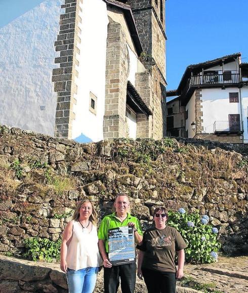 Guadalupe Hernández, Félix Augusto y Ana María Muñoz.