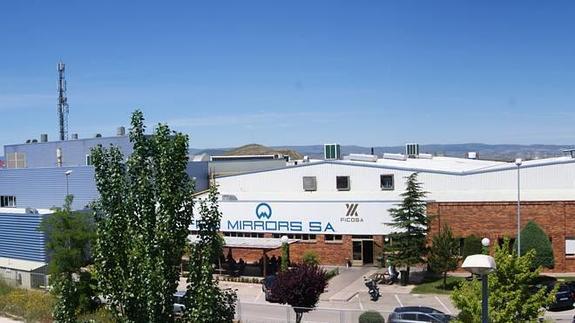 Fábrica de Fico Mirrors en Soria.