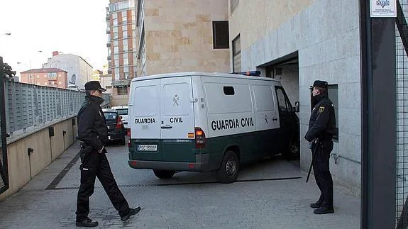 Edificio de los Juzgados de León. 