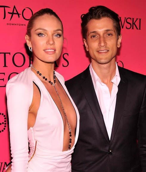 Candice Swanepoel y Hermann Nicoli. 