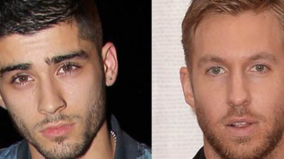 Zayn Malik y Calvin Harris. 