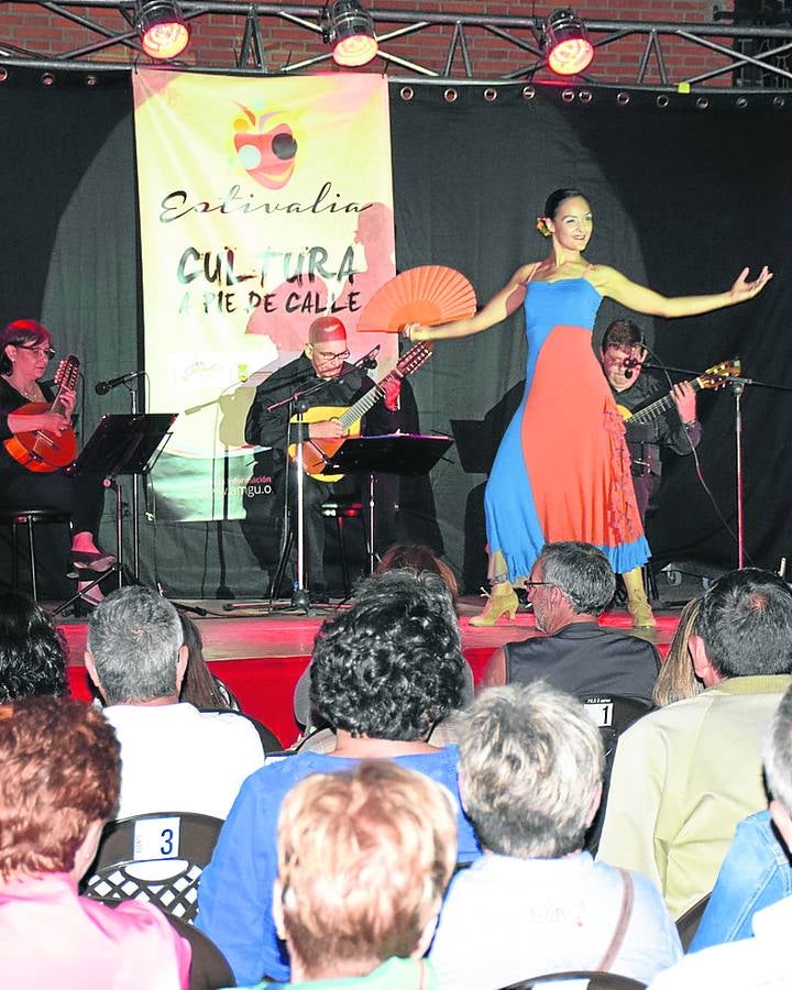 El publico asiste a uno de los espectáculos. José Carlos Diez